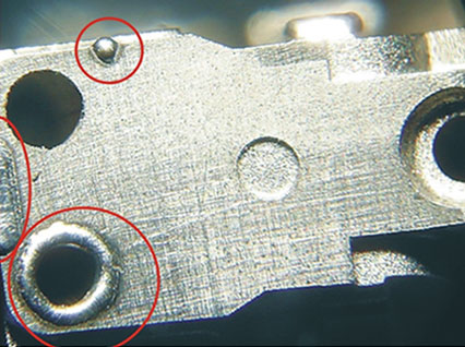<a href='http://www.bghz.net.cn/product/3.htm' class='text_a'>模具激光焊機</a>修復模具效果
